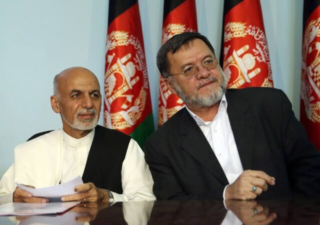 اشرف غنی احمدزی و سرور دانش